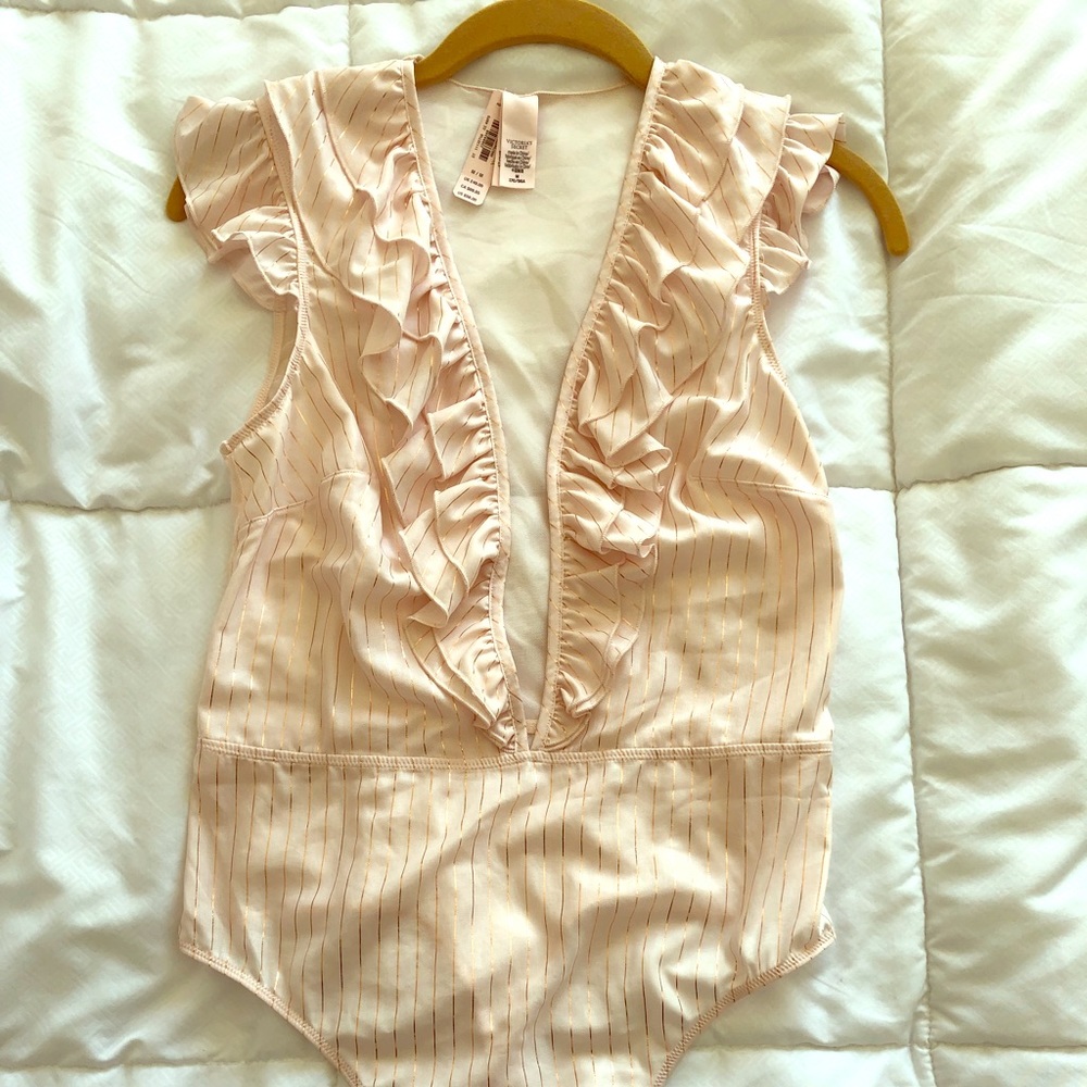Pink bodysuit never been worn